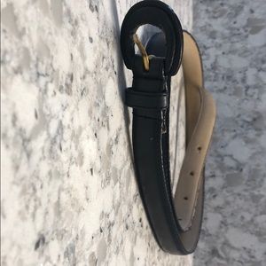 Size 0 Vintage black belt